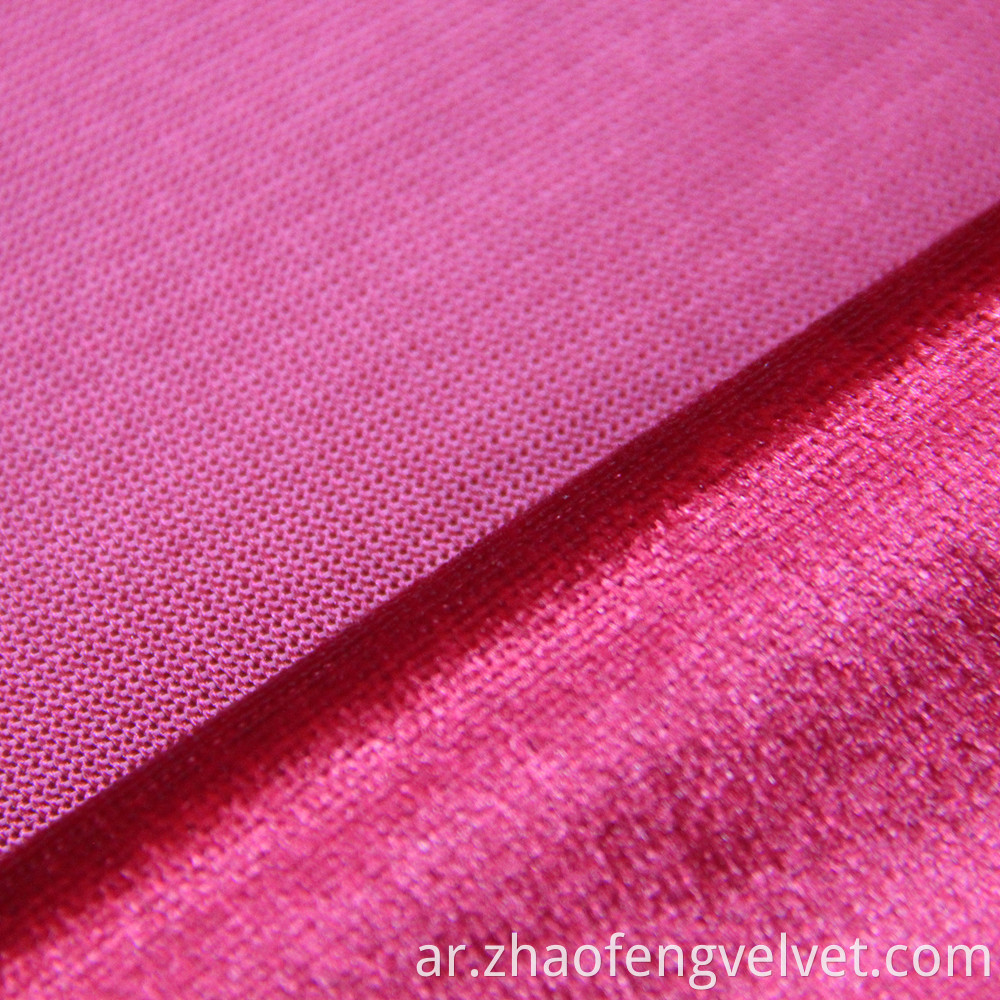 Polyester Velvet Fabric